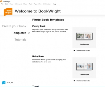 bookwright templates download