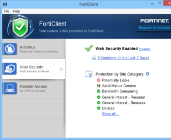 download forticlient vpn for pc