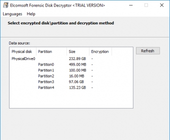 Elcomsoft Forensic Disk Decryptor 2.20.1011 download the last version for android