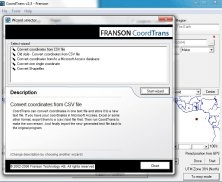 Franson CoordTrans V2 3 License Key 828325_2_3
