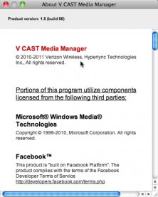 Verizon V CAST Media Manager for Mac, Bring your pictures, videos, music and documents wherever you need them.