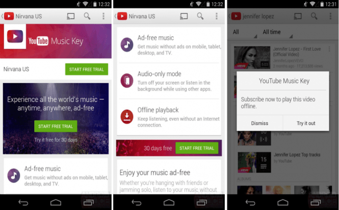 YouTube Music Key