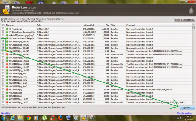 Recuva Data Recovery