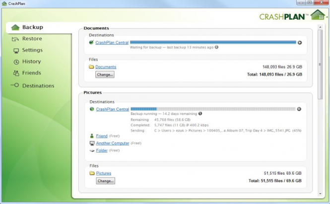 Crashplan
