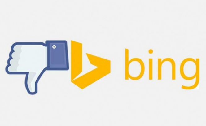 Facebook Disliking Bing