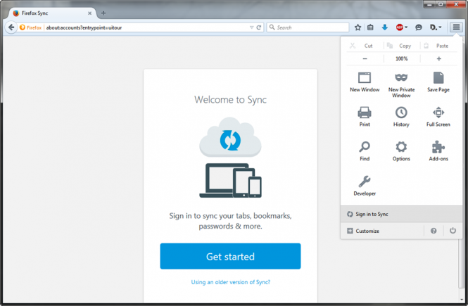 Firefox Sync