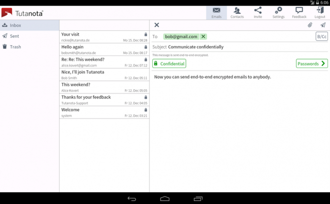 Tutanota for Android