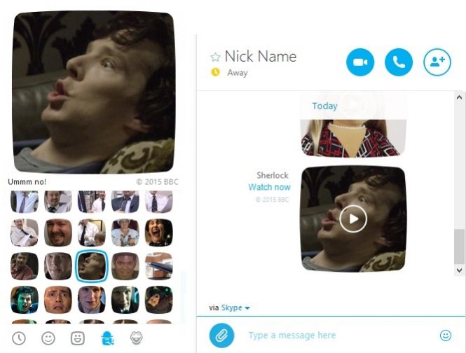 Skype Mojis
