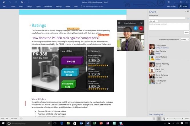 MS Office Word 2016