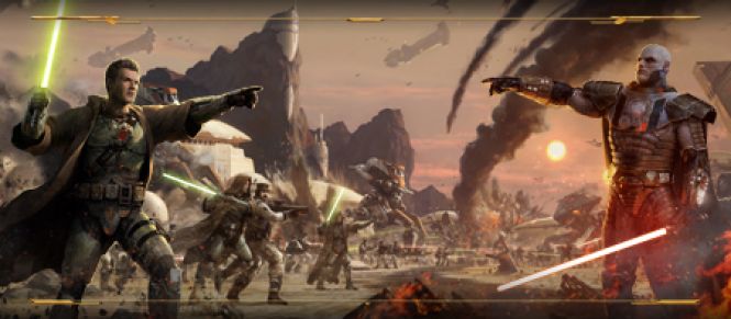 Seriously, was there a time without Jedi vs Sith wars?