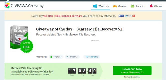 Giveaway of the Day