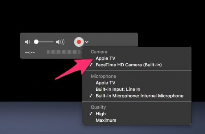 QuickTime Player method
