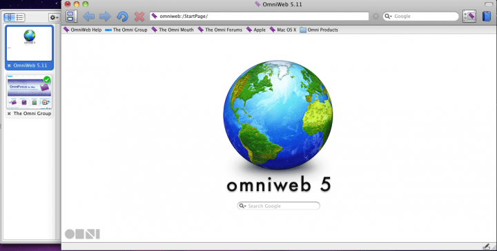 omniweb browsers mac