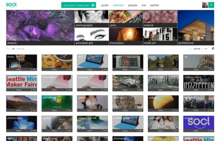 Socl: Interests
