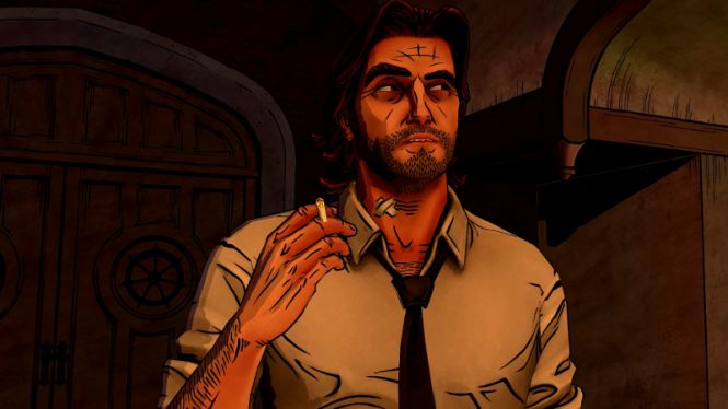 Chain-smoking hard-boiled detective? Check.