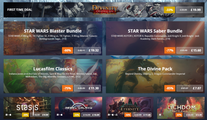 Gog's Monstrous Winter Sale