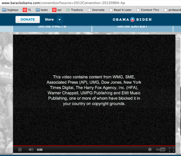 The Dem Video Flagged