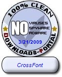 CrossFont Clean Award