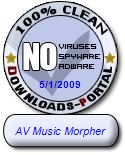 AV Music Morpher Clean Award