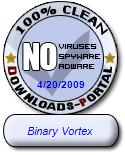 Binary Vortex Clean Award