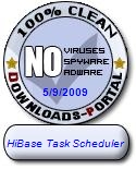 HiBase Task Scheduler Clean Award