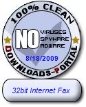 32bit Internet Fax Clean Award