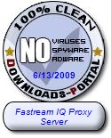 Fastream IQ Proxy Server Clean Award