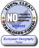 European Geography Tutor Clean Award