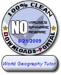World Geography Tutor Clean Award