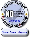 Super Screen Capture Clean Award