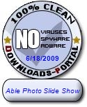 Able Photo Slide Show Clean Award