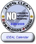 IDEAL Calendar Clean Award