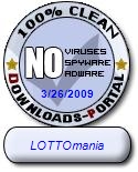 LOTTOmania Clean Award