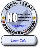 Loan Calc Clean Award