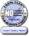Instant Gallery Maker Clean Award