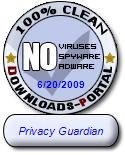 Privacy Guardian Clean Award