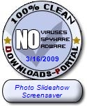 Photo Slideshow Screensaver Clean Award