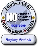 Registry First Aid Clean Award