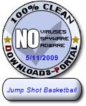 Jump Shot Basketball Clean Award