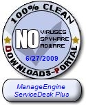 ManageEngine ServiceDesk Plus Clean Award