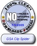GSA Clip Spider Clean Award