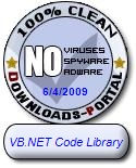 VB.NET Code Library Clean Award