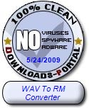 WAV To RM Converter Clean Award