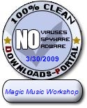 Magic Music Workshop Clean Award