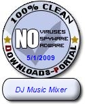 DJ Music Mixer Clean Award