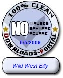 Wild West Billy Clean Award