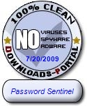 Password Sentinel Clean Award