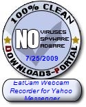 EatCam Webcam Recorder for Yahoo Messenger Clean Award
