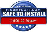 FindMySoft certifies that ImTOO CD Ripper is SAFE TO INSTALL