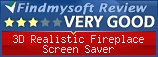 Findmysoft 3D Realistic Fireplace Screen Saver Editor's Review Rating